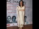 Aishwarya Rai Bachchan Looks Absolutely Graceful In Her Cream And Gold Ethnic Suit