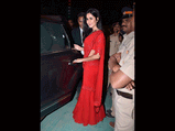 Katrina Kaif Steals The Limelight In Her Red Attire At The Umang Police Show 2019