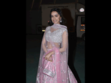 Shraddha Kapoor's Pink And Silver Lehenga Is Perfect For Spring Weddings