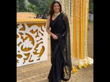 Sushmita Sen's Black Sari Is Something That You Would Want To Wear For The Next Wedding