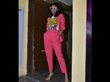 Kubbra Sait Also Wore A Pink Pantsuit But She Gave The Boss Lady Attire A Quirky Touch