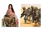 Balakot Air Strike Scenes Depicted In Saree Design