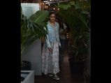 Alia Bhatt Gives Us A Sunday Outing Look With A Floral Maxi And A Denim Jacket