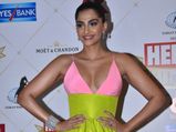 Sonam Kapoor Ahuja's Pink & Green Gown Didn't Quite Suit Her