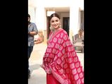 Alia Bhatt Inspires Us To Buy A Benarasi Silk Outfit With This Red Attire