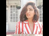 Yami Gautam's Red And White Pantsuit Has A Whiff Of Artistic Touch