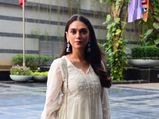 Aditi Rao Hydari's White Floral Suit Is The Therapy Wear We All Need
