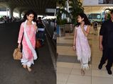 Fatima Sana Shaikh Or Janhvi Kapoor: Whose Pink Ethnic Suit You Loved More?