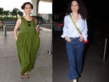 Kangana Ranaut Brings A Refreshing Change To Her Airport Outfits And We Love It