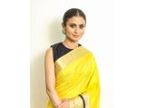 Rasika Dugal's Yellow And Black Sari Can Simply Elevate Your Traditional Look