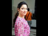 A Pink Floral Dress Is A Must-wear For A Date, Proves Tamannaah Bhatia