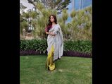 Dia Mirza's Colour-Blocked Sari Is Meant For Ladies Who Want To Look Simply Extraordinary
