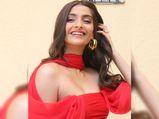 Sonam Kapoor Ahuja Graces The Trailer Launch Event Of The Zoya Factor In A Traffic-Stopping Red Gown