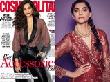 Sonam Kapoor Ahuja Surprises Us With Her Sassy Cover Look And This Fascinating Red Outfit