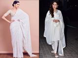 Navaratri 2019: Slay It In White Traditional Outfits Like Your Favourite Divas