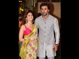Alia Bhatt And Ranbir Kapoor Kept It Light And Festive For Ambani's Ganesh Chaturthi Celebrations
