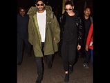 Deepika Padukone And Ranveer Singh Gives Us Jet-Setting Jacket Goals