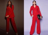 From Sai Tamnhankar To Sonam Kapoor Ahuja, The Divas Who Love Red Pantsuits