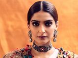 Sonam Kapoor Ahuja Gives Her White Sari A Modern Twist
