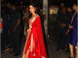 Diwali 2019: Katrina Kaif Steals The Limelight With A Bright Red Lehenga