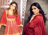 Sara Ali Khan, Katrina Kaif, And Other Divas Wore The Prettiest Red Ethnic Outfits Ever This Month