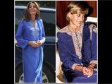 Kate Middleton’s Exquisite Traditional Blue Suit Make Us Think Of Princess Diana