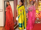 Durga Puja 2019: Alia Bhatt, Kajol, And Rani Mukerji Gave Us Exquisite Sari Goals