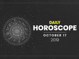 Daily Horoscope: 17 October 2019