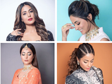 Hina Khan Has 4 Exalted Hairstyles For You To Rock This Festive Season