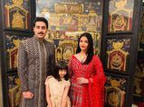 Aishwarya Rai Bachchan, Abhishek And Aaradhya Give Us Traditional Outfit Goals