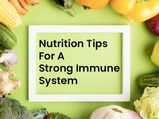 Nutrition Tips For Healthy And Strong Immune System For People With HIV