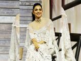 Kiara Advani Looks Resplendent In Her White Outfit As She Attends An Event With Manish Malhotra