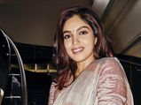 Bhumi Pednekar Impresses Us With Her Elegant Multi-hued Linen Sari