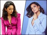 Richa Chadha And Rakul Preet Singh’s Blue And Pink Pantsuits Are What You Need To Look Classy