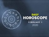 Daily Horoscope: 01 February 2020