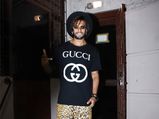 Ranveer Singh Makes Not-So-Casual Fashion Statement With A Gucci Tee, Leopard Pants And A Black Hat