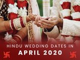 April 2020: Auspicious Hindu Wedding Dates In This Month