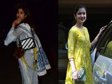 Young Budding Fashionistas Janhvi Kapoor And Shanaya Kapoor In Ethnic Suits, Who Looked Prettier?