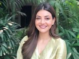 Kajal Aggarwal’s Golden-Green Ethnic Suit Is Perfect For Festive Occasions