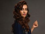 Naagin Actress Surbhi Jyoti Gives Fashion Goals To All Fusion Outfit Lovers In A Dark-Blue Ensemble