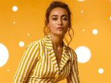 Qubool Hai Actress Surbhi Jyoti Rocks Her Yellow Striped Jumpsuit And It’s A Perfect Office-Wear
