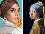 Jacqueline Fernandez Latest Turban Picture Reminds Us Of Girl With A Pearl Earring Painting