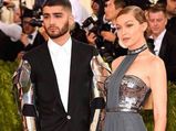 When Gigi Hadid And Zayn Malik Complemented Each Other In Metallic Outfits At Met Gala 2016