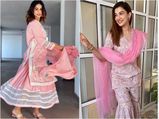 Hina Khan Or Gauahar Khan, Whose Pink Outfit For Eid Celebrations Was More Gorgeous?