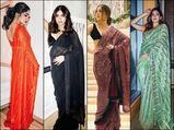 Raspberry, Green, Burgundy, Or Black, Which Saree Of Bhumi Pednekar’s Would You Pick?