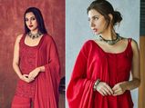 Eid-ul-Fitr 2020: Sonakshi Sinha, Mahira Khan, And Other Divas Who Have Red Ethnic Outfits For Us