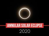 Annular Solar Eclipse 2020: Things To Know About The First Solar Eclipse Of This Year