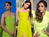 Janhvi Kapoor, Malaika Arora And Alia Bhatt In Neon Gown, Whose Gown Will You Pick For Summer Event?