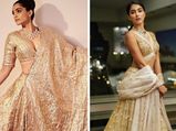 Sonam Kapoor Ahuja, Pooja Hegde, And Other Divas Give Bridal Goals In Their Beautiful Golden Lehenga