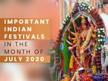 July 2020: Important Indian Festivals That Will Be Celebrated In This Month